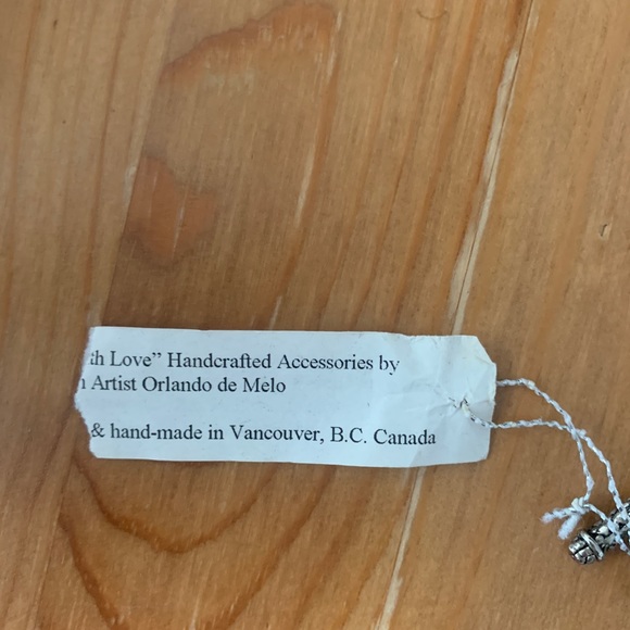 NWT glass necklace local made - Picture 3 of 3